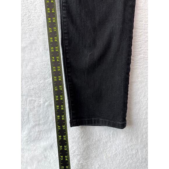 Lucky Brand 110 Slim Stretch Black Jeans Mens 36x34 - Picture 4 of 9